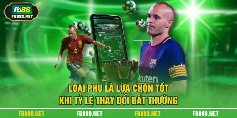 Loại phụ là lựa chọn tốt khi tỷ lệ thay đổi bất thường